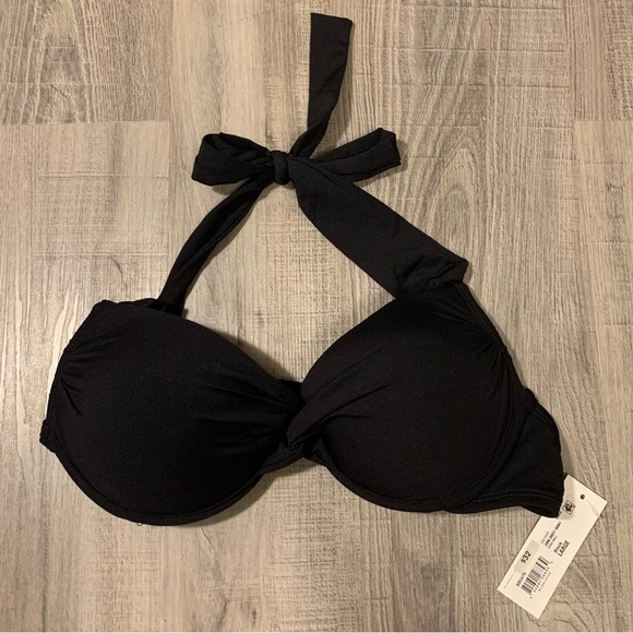 Bisou Bisou Other - NWT Bisou Bisou Black Padded Bikini Top